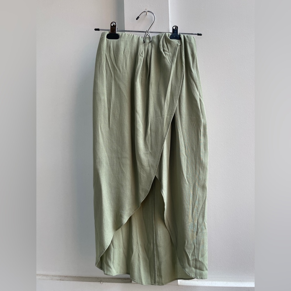 Wilfred Tulip Sage Midi Skirt